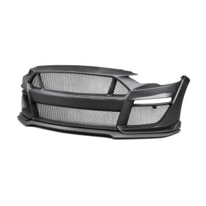 Anderson Composites 18-19 Ford Mustang Type-ST Fiberglass Front Bumper w/ Front Lip
