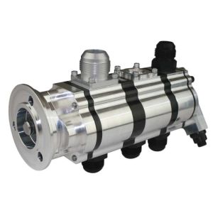 Moroso 22393 Tri-Lobe Dry Sump 3-Stage Oil Pump for Procharger V-Band 1.200