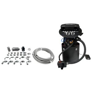 DeatschWerks 9-401-604-7032 X3 Series Fuel Pump Module w/ Triple DW400 Pumps/PTFE Plumbing Kit 11-24 Ford Mustang