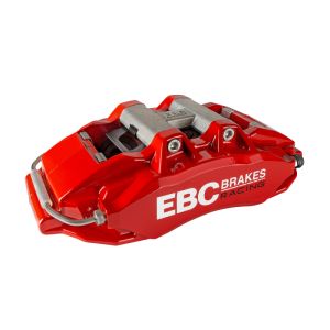 EBC Racing 17-21 Honda Civic Type-R (FK8) Red Apollo-6 Calipers 380mm Rotors Front Big Brake Kit