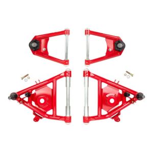UMI Performance 73-87 GM C10 Street Performance A-Arm Kit - Red