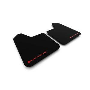 Rally Armor MF12-BAS-RD-LRT Black Mud Flap/Red Logo