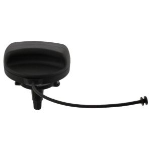FEBI 45550 Fuel Filler Cap with securing strap, not lockable