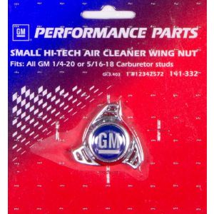 PROFORM PFM141-332 Air Cleaner Center Nut- Small Hi Tech GM Logo