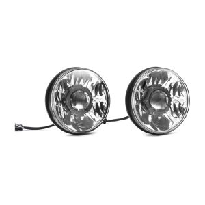 KC HiLiTES 42342 Gravity LED 7" Headlight 2-Lt Sys - 2018-2024 Jeep Wrangler JL/Jeep Gladiator JT