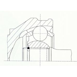 GKN/LOEBRO 306276 Joint kit