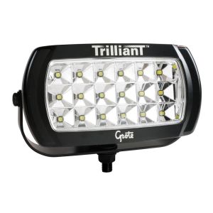 GROTE LIGHTING 63E51 Trilliant® LED Work Light, w/ Reflector, Wide Flood, Hardwired, 12-24V