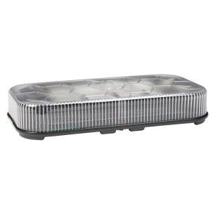 GROTE LIGHTING 79053 Class I LED Mini Light Bars, Permanent Mount, Amber w/ Clear Lens, 12V/24V