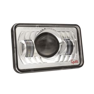 GROTE LIGHTING 94411-5 LED Sealed Beam Headlights, 4x6, High Beam, 9-30V