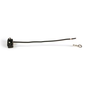 GROTE LIGHTING PGT6710NPG Two-Wire 90° Pigtail for Female Pin Lights, 6" Long