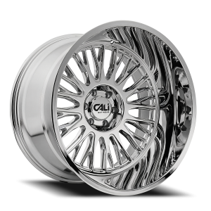 Cast Aluminum Wheels Vertex 9116 CH 26x14 Chrome 6 On 135 Bolt Pattern -76 Offset Cali Offroad Wheels
