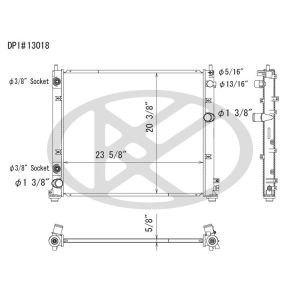 KOYORAD A13108 Koyorad Radiator A13108