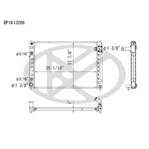 KOYORAD A13266 Koyorad Radiator A13266
