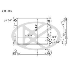 KOYORAD A13415 Koyorad Radiator A13415