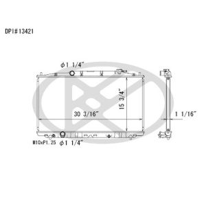 KOYORAD A13421 Koyorad Radiator A13421