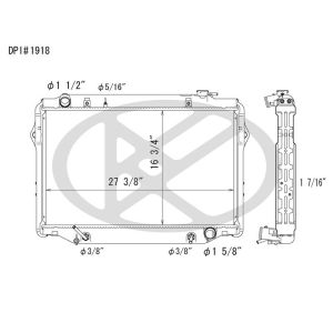 KOYORAD A1918 Koyorad Radiator A1918