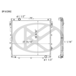 KOYORAD A2992 Koyorad Radiator A2992
