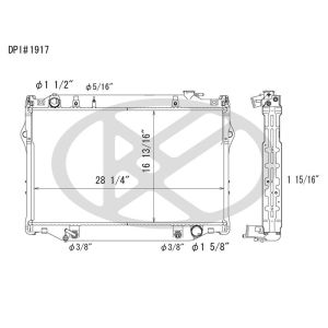 KOYORAD C1917 Koyorad Radiator C1917