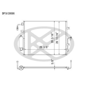 KOYORAD CD021093 Koyorad A/C Condenser CD021093
