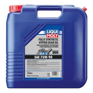 LIQUI MOLY 22083 Fully Synthetic Hypoid Gear Oil (GL4/5) SAE 75W-90