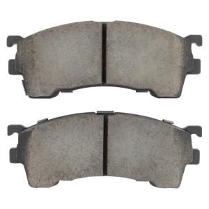 MPA 1003-0637C Quality-Built Black Series Ceramic Brake Pads w/ Hardware