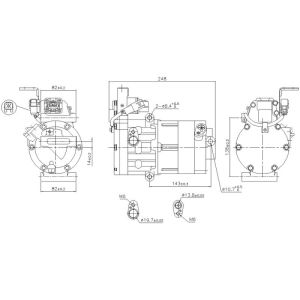 NISSENS 890770 Air Conditioning Compressor