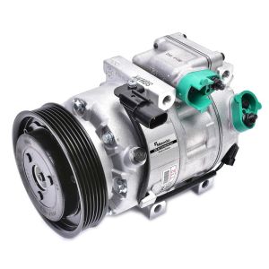 MANDO 10A1553 New OE AC Compressor w/ Clutch & Pre-filled Oil, Direct Replacement