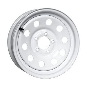 Pacer Trailer 55W-5550 15X5 5X5.00 (+00) PAC 55W White Modular Trailer (HB 81.03)
