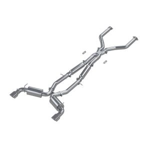 MBRP Exhaust S4406304 3in. Cat-Back; Dual Rear Exit; T304; Tour