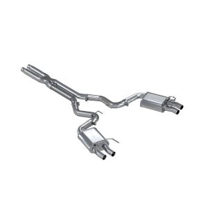 MBRP Exhaust S7201304 3in. Cat-Back; Dual Muffler; Quad Rear Exit; T304