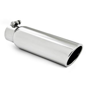 MBRP Exhaust T5148 3.5in. OD; 2.5in. inlet; 12in. in length; Angled Cut Rolled End; T304.