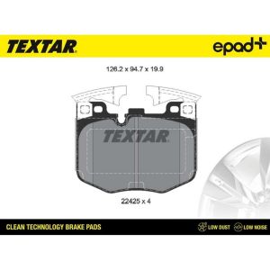TEXTAR 2242501CP Brake Pad Set