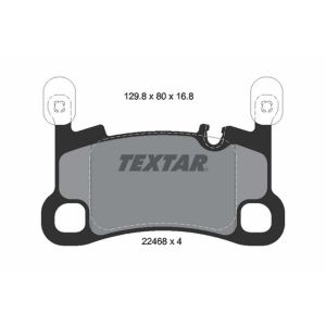 TEXTAR 2246801 Brake Pad Set