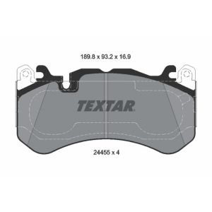 TEXTAR 2445505 Brake Pad Set