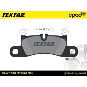 TEXTAR 2472101CP Brake Pad Set