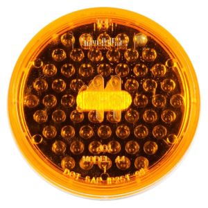 TRUCK-LITE 44203Y Super 44, LED, 4", Round, 60 Diode, Front/Park/Turn