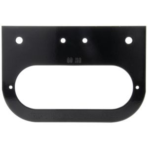 TRUCK-LITE 60722-3 60 Series, 2"x6", Oval, Black, Steel, 2 Screw Bracket Mount