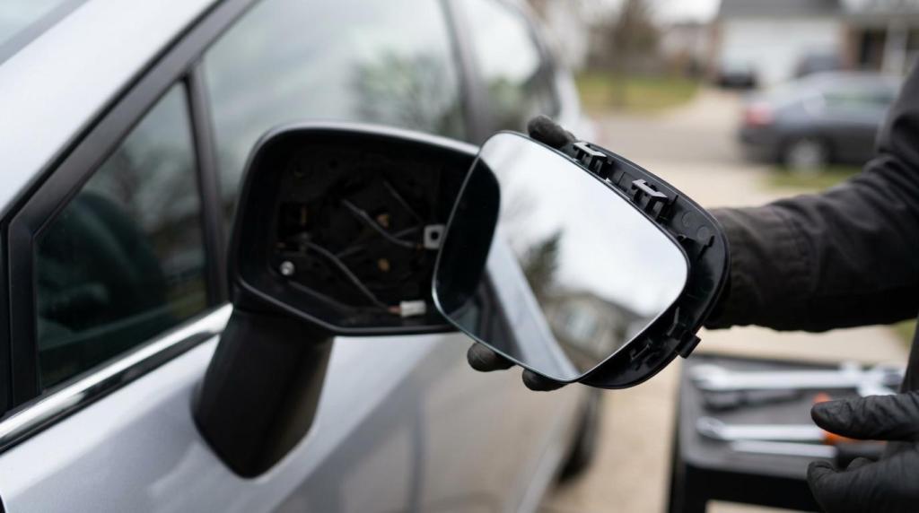 Passenger Side Mirror Glass Replacement